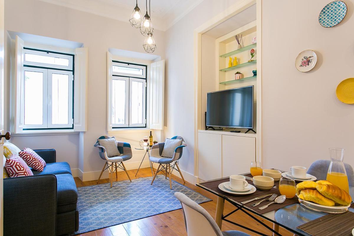 Lovelystay - Cozy 3Bdr Apartment In Estrela Lisboa Екстериор снимка